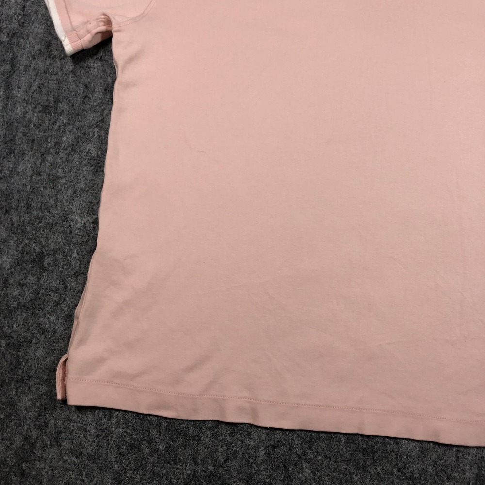 Banana Republic Polo Shirt Mens XL Pink Luxury Touch Performance Cotton Casual - Picture 11 of 15